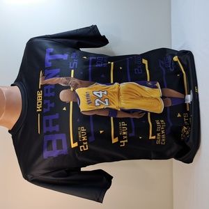 Kobe Bryant Crew Neck All-Over-Print Jersey/Tee. Men's Small